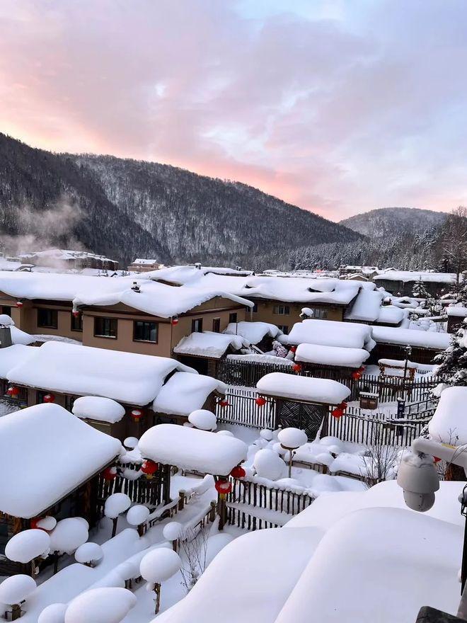 著引路冷门景预算透明玩不停开元棋牌雪乡闺蜜打卡记！土(图2)